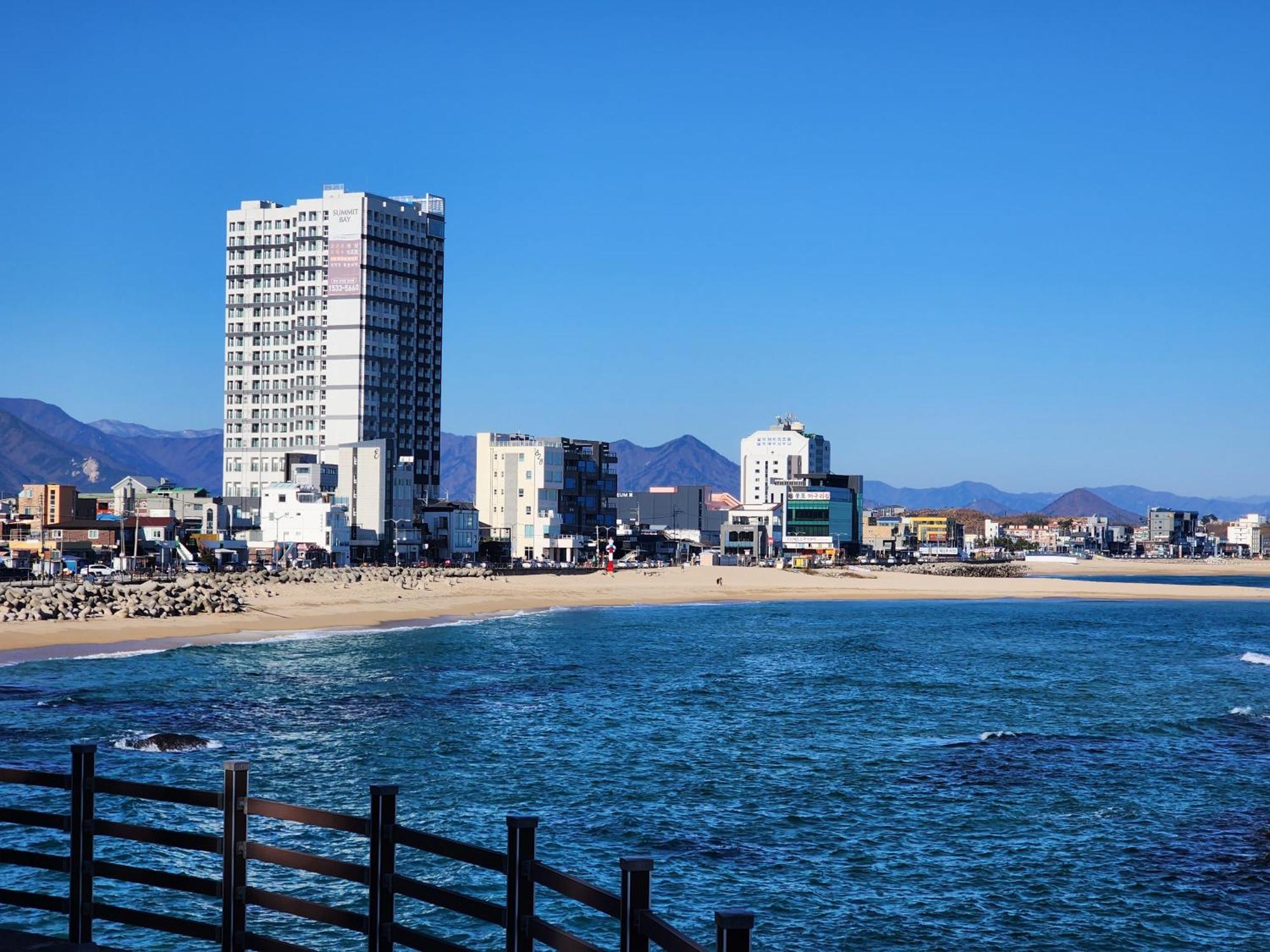 الشقق الفندقية Sokcho Summitbay 1807 "Ocean View" المظهر الخارجي الصورة