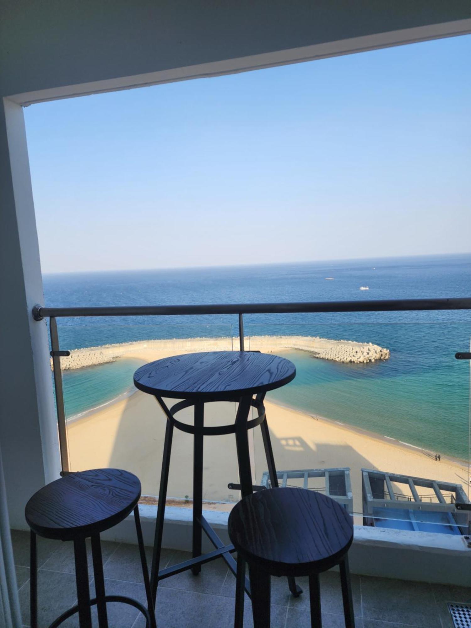 الشقق الفندقية Sokcho Summitbay 1807 "Ocean View" المظهر الخارجي الصورة